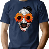 Terrifier Movie (8) T-Shirt for Men & Women, T-Shirts Graphic Tee - Navy