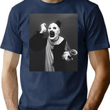 Terrifier Movie (9) T-Shirt for Men & Women, T-Shirts Graphic Tee - Navy