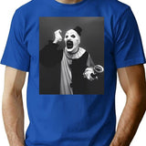 Terrifier Movie (9) T-Shirt for Men & Women, T-Shirts Graphic Tee - Blue