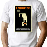 Terrifier - Old School T-Shirt for Men & Women, T-Shirts Graphic Tee - White