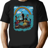 Terrifier Playground T-Shirt for Men & Women, T-Shirts Graphic Tee - Black