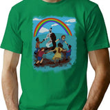 Terrifier Playground T-Shirt for Men & Women, T-Shirts Graphic Tee - Green
