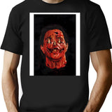 Terrifier Pumpkin T-Shirt for Men & Women, T-Shirts Graphic Tee - Black
