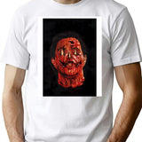 Terrifier Pumpkin T-Shirt for Men & Women, T-Shirts Graphic Tee - White