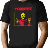 Terrifier T-Shirt Art The Clown Unisex Horror Tee T-Shirt for Men & Women, T-Shirts Graphic Tee - Black