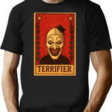 Terrifier Tarot T-Shirt for Men & Women, T-Shirts Graphic Tee - Black