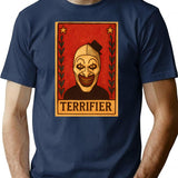 Terrifier Tarot T-Shirt for Men & Women, T-Shirts Graphic Tee - Navy