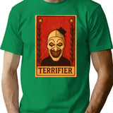 Terrifier Tarot T-Shirt for Men & Women, T-Shirts Graphic Tee - Green