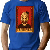 Terrifier Tarot T-Shirt for Men & Women, T-Shirts Graphic Tee - Blue
