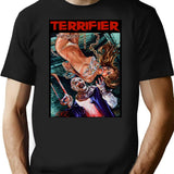 Terrifier The Clown Horror Movie T-Shirt for Men & Women, T-Shirts Graphic Tee - Black
