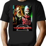 Terrifier Two T-Shirt for Men & Women, T-Shirts Graphic Tee - Black