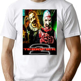 Terrifier Two T-Shirt for Men & Women, T-Shirts Graphic Tee - White