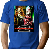 Terrifier Two T-Shirt for Men & Women, T-Shirts Graphic Tee - Blue