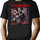 Terrifier (10) T-Shirt for Men & Women, T-Shirts Graphic Tee - Black