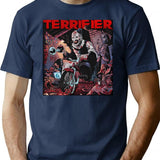Terrifier (10) T-Shirt for Men & Women, T-Shirts Graphic Tee - Navy