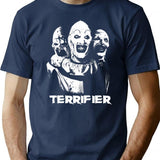 Terrifier (12) T-Shirt for Men & Women, T-Shirts Graphic Tee - Navy