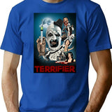 Terrifier (13) T-Shirt for Men & Women, T-Shirts Graphic Tee - Blue