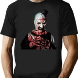 Terrifier (15) T-Shirt for Men & Women, T-Shirts Graphic Tee - Black