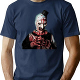 Terrifier (15) T-Shirt for Men & Women, T-Shirts Graphic Tee - Navy