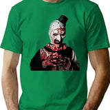 Terrifier (15) T-Shirt for Men & Women, T-Shirts Graphic Tee - Green