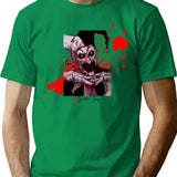 Terrifier (19) T-Shirt for Men & Women, T-Shirts Graphic Tee - Green