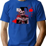 Terrifier (19) T-Shirt for Men & Women, T-Shirts Graphic Tee - Blue