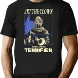 Terrifier (21) T-Shirt for Men & Women, T-Shirts Graphic Tee - Black