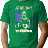 Terrifier (21) T-Shirt for Men & Women, T-Shirts Graphic Tee - Green