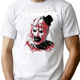 Terrifier (22) T-Shirt for Men & Women, T-Shirts Graphic Tee - White