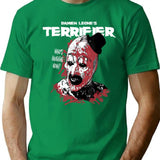 Terrifier (22) T-Shirt for Men & Women, T-Shirts Graphic Tee - Green