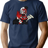 Terrifier (24) T-Shirt for Men & Women, T-Shirts Graphic Tee - Navy