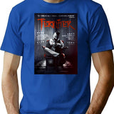 Terrifier (25) T-Shirt for Men & Women, T-Shirts Graphic Tee - Blue