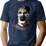 Terrifier (26) T-Shirt for Men & Women, T-Shirts Graphic Tee - Navy