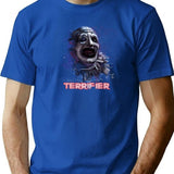 Terrifier (27) T-Shirt for Men & Women, T-Shirts Graphic Tee - Blue