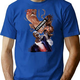 Terrifier (28) T-Shirt for Men & Women, T-Shirts Graphic Tee - Blue
