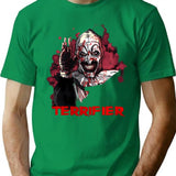 Terrifier (29) T-Shirt for Men & Women, T-Shirts Graphic Tee - Green