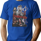 Terrifier (2) T-Shirt for Men & Women, T-Shirts Graphic Tee - Blue