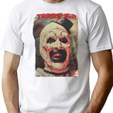 Terrifier (32) T-Shirt for Men & Women, T-Shirts Graphic Tee - White