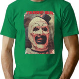 Terrifier (32) T-Shirt for Men & Women, T-Shirts Graphic Tee - Green