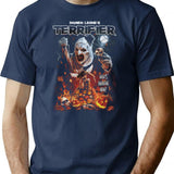 Terrifier (39) T-Shirt for Men & Women, T-Shirts Graphic Tee - Navy
