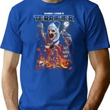 Terrifier (39) T-Shirt for Men & Women, T-Shirts Graphic Tee - Blue