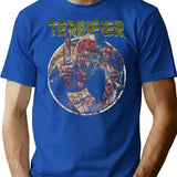 Terrifier (3) T-Shirt for Men & Women, T-Shirts Graphic Tee - Blue