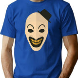 Terrifier (40) T-Shirt for Men & Women, T-Shirts Graphic Tee - Blue