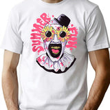 Terrifier (41) T-Shirt for Men & Women, T-Shirts Graphic Tee - White