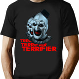 Terrifier (42) T-Shirt for Men & Women, T-Shirts Graphic Tee - Black