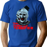 Terrifier (42) T-Shirt for Men & Women, T-Shirts Graphic Tee - Blue