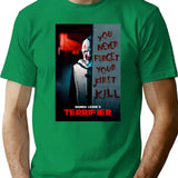 Terrifier (45) T-Shirt for Men & Women, T-Shirts Graphic Tee - Green