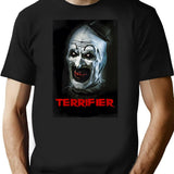 Terrifier (46) T-Shirt for Men & Women, T-Shirts Graphic Tee - Black