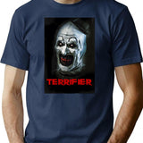 Terrifier (46) T-Shirt for Men & Women, T-Shirts Graphic Tee - Navy