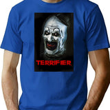 Terrifier (46) T-Shirt for Men & Women, T-Shirts Graphic Tee - Blue